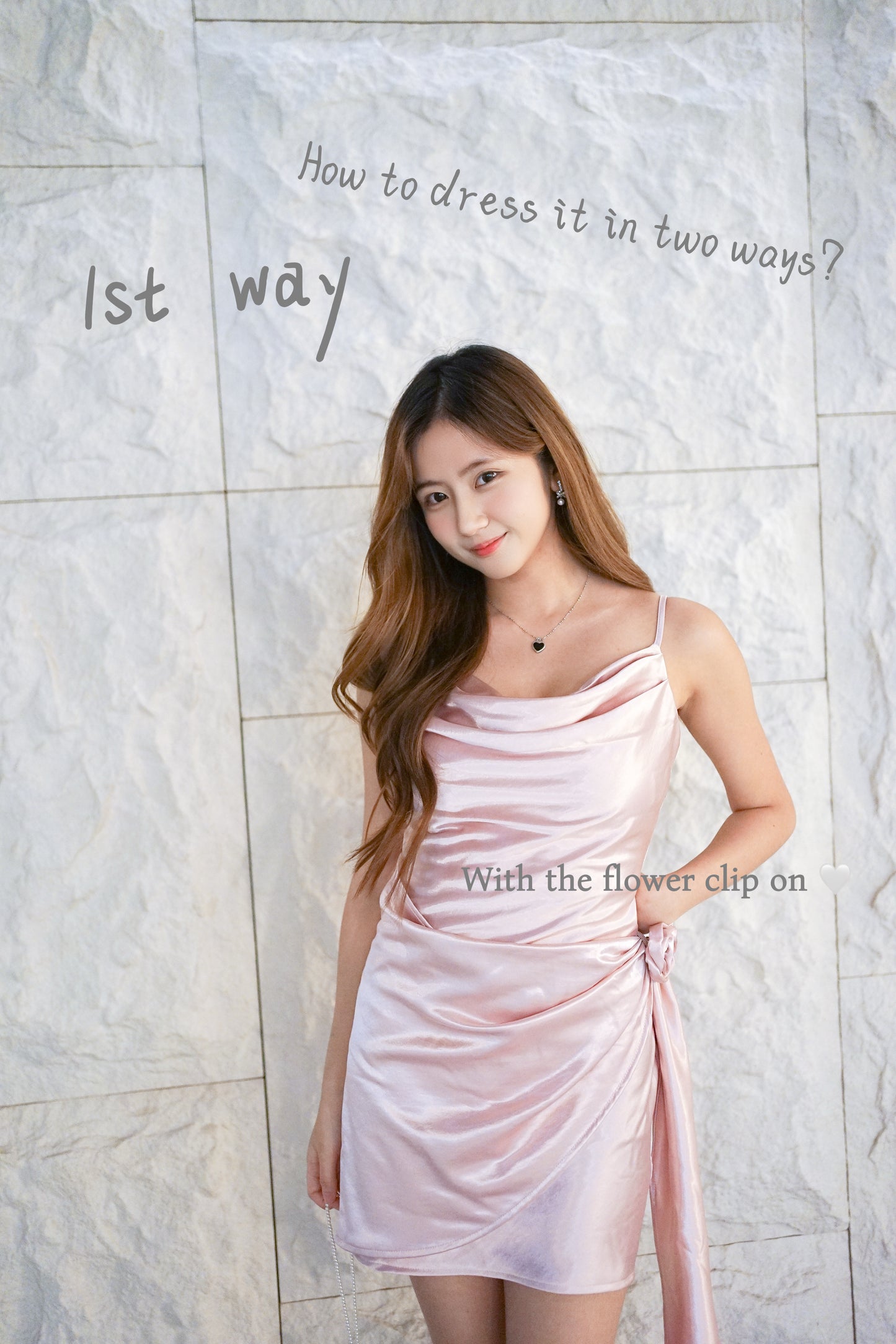 Pearl Pink in 2 ways