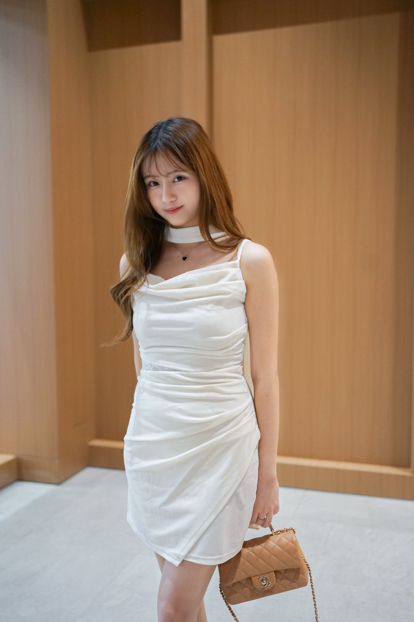 White Velvet Mini