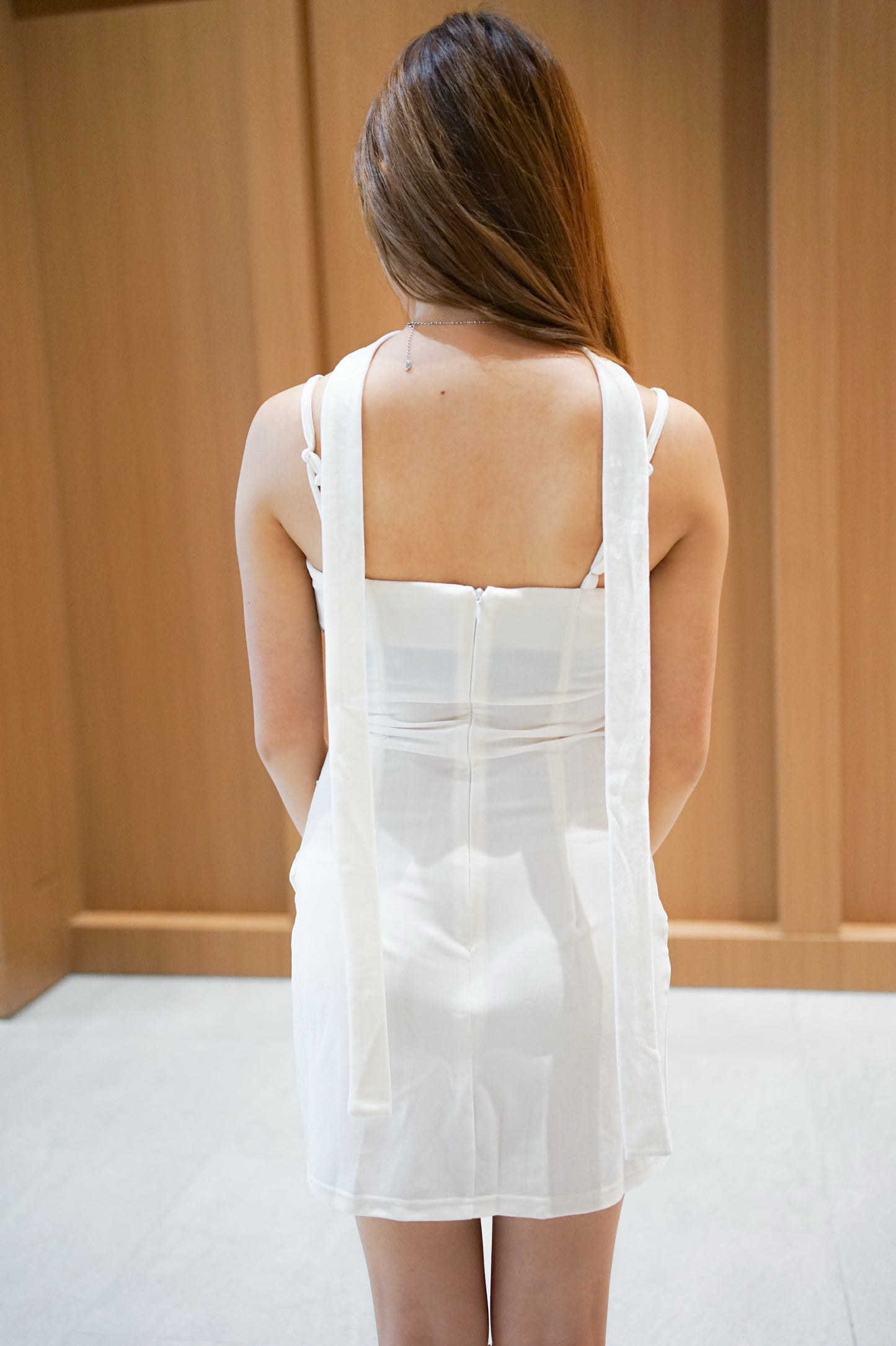 White Velvet Mini
