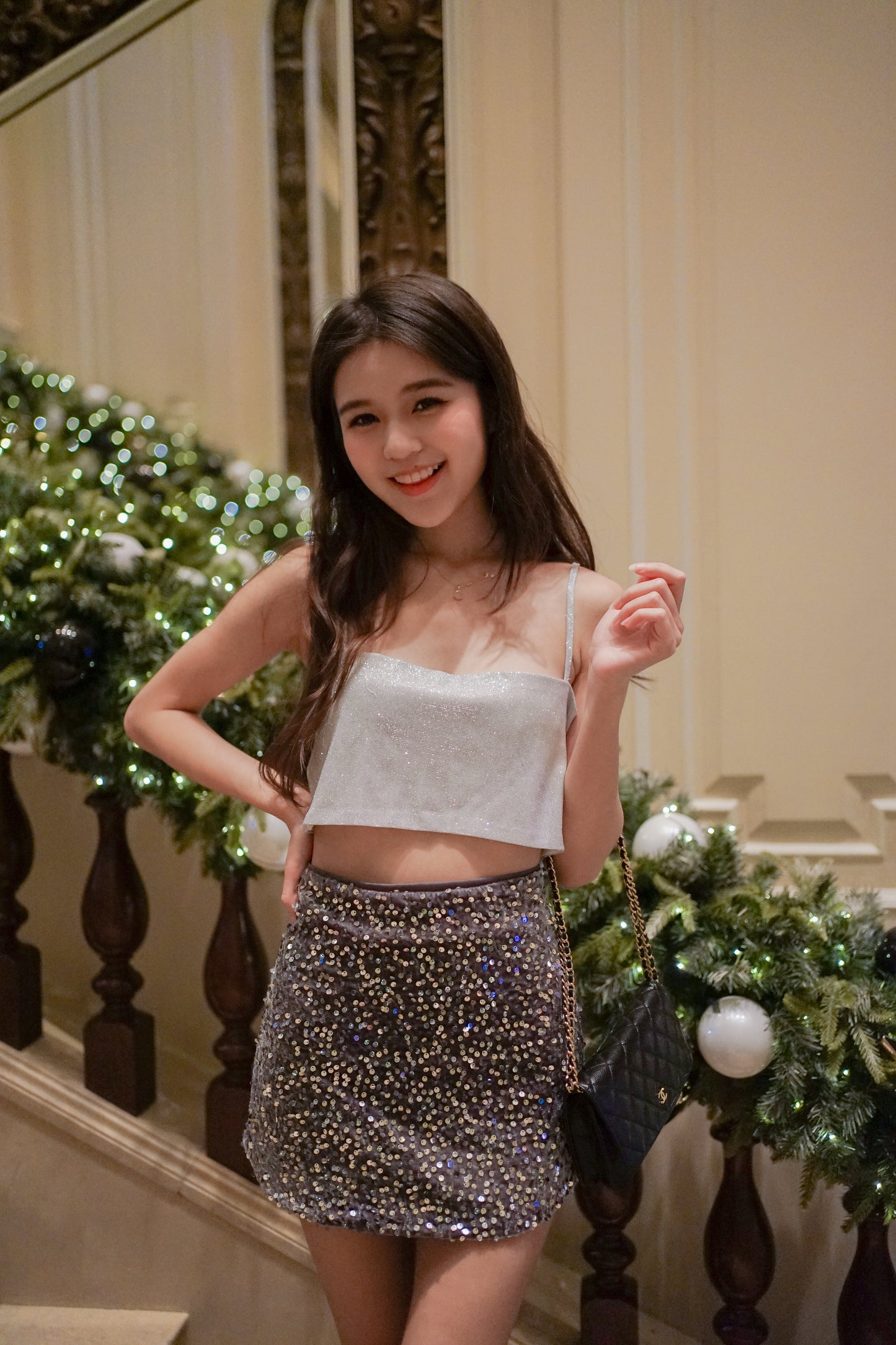 Sequin Skirt