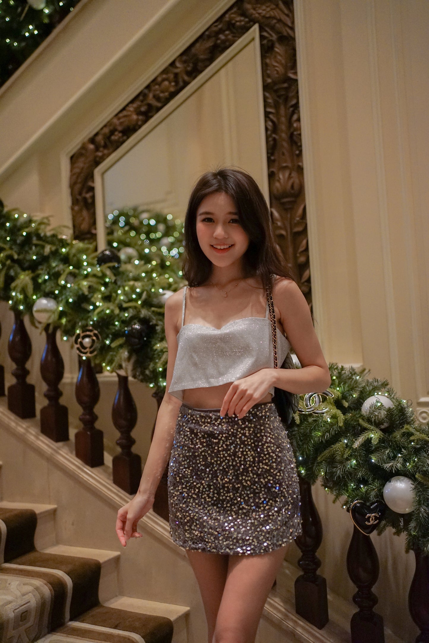 Sequin Skirt