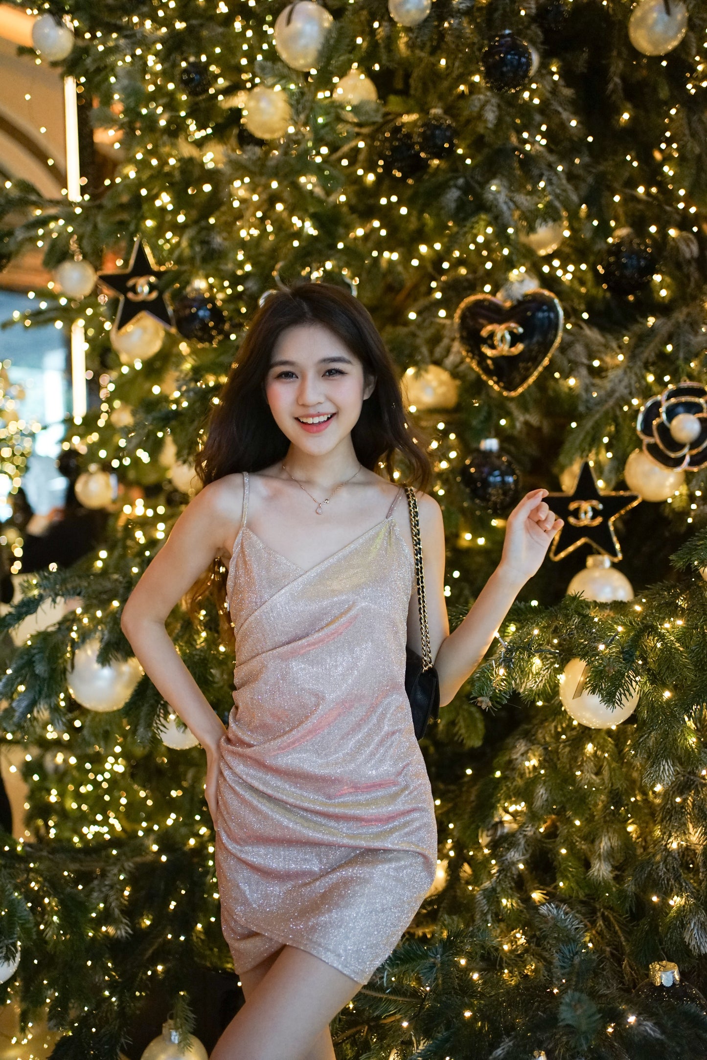 Pinky Bling Dresss